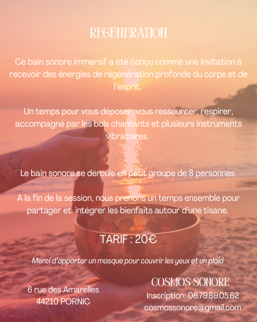 soin sonore bain sonore sonothérapie bols tibétains