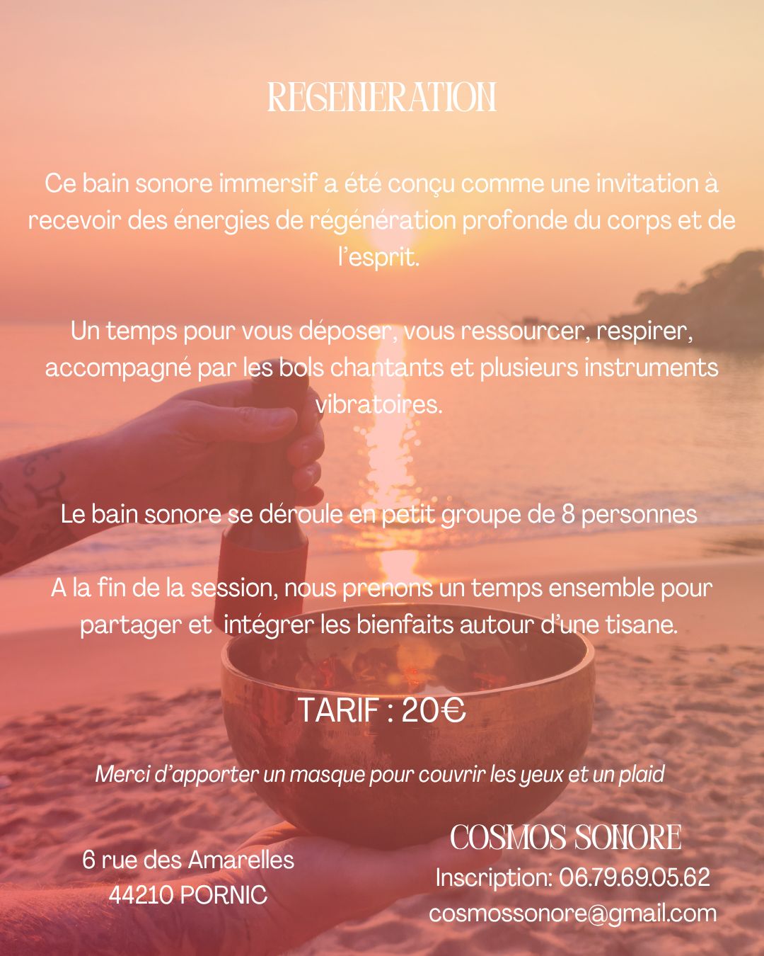 soin sonore bain sonore sonothérapie bols tibétains